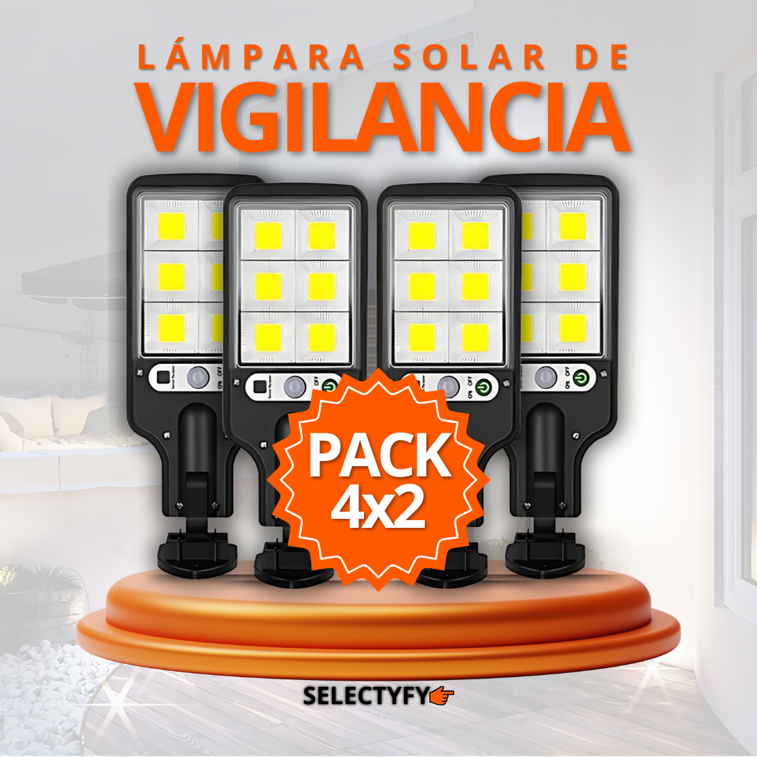 LÁMPARA SOLAR DE VIGILANCIA
