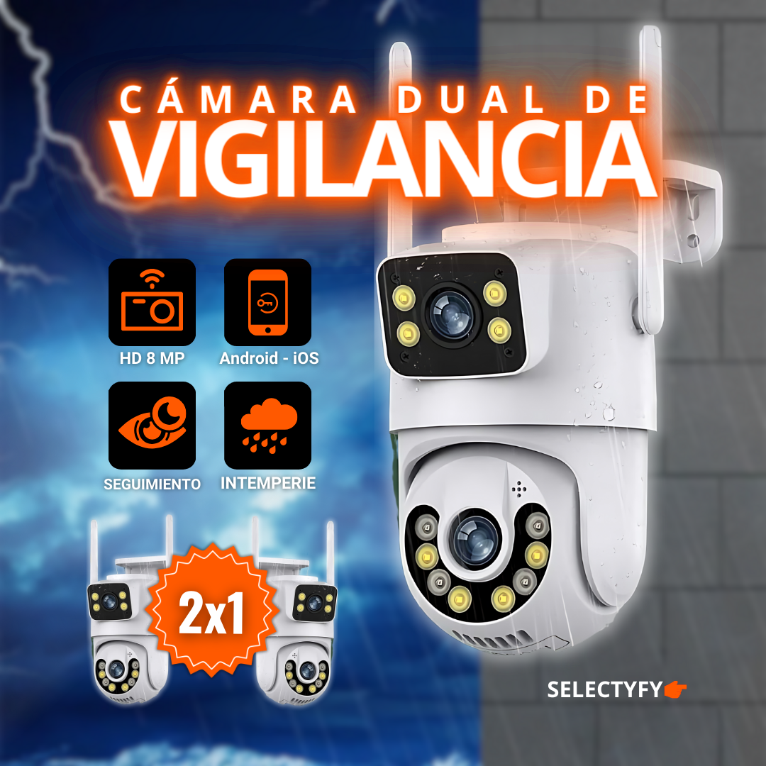 Cámara Dual de Vigilancia