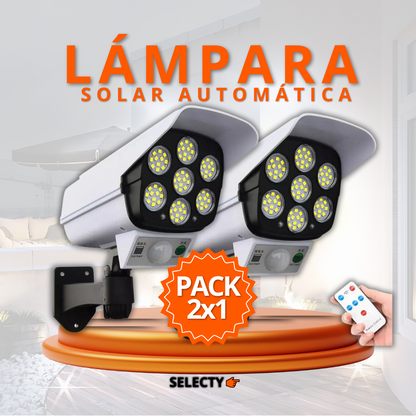 Lámpara Solar Falsa Cámara