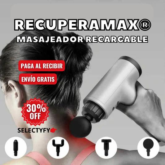 RECUPERAMAX® Masajeador Recargable