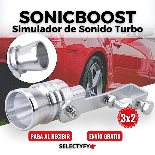 SONICBOOST Simulador de Sonido Turbo