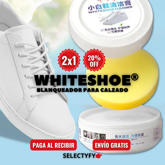 WHITESHOE Blanqueador de Calzado 2x1